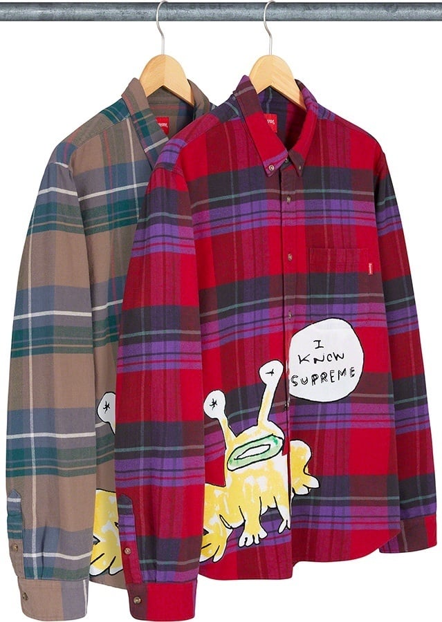 Daniel Johnston Plaid Shirt